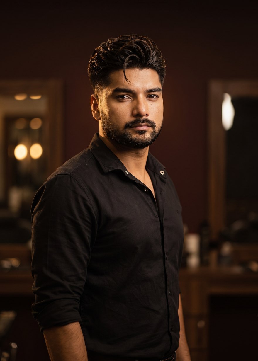 Abid, founder and senior stylist at Abid Salon Karachi